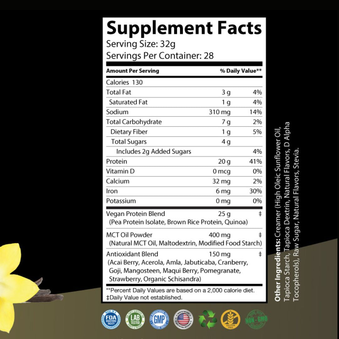 NF PLANT PROTEIN BLEND - Vanilla Milkshake